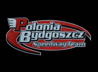 Polonia Bydgoszcz - logo przedstawione przy użyciu haftu komputerowego