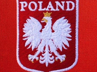 Poland herb haftowany