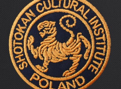 Shotokan Cultural Institute Poland haftowana tarcza